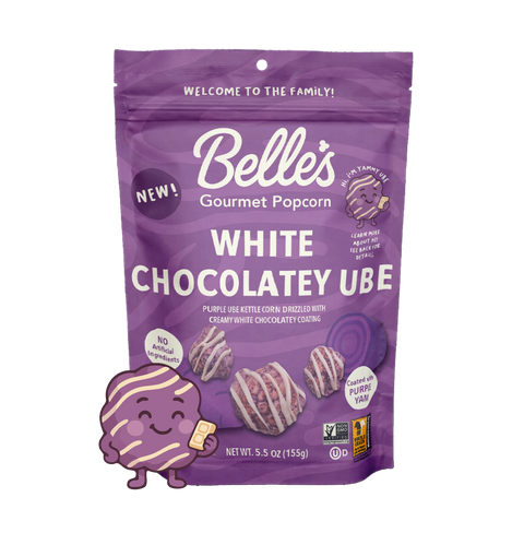 White Chocolatey Ube