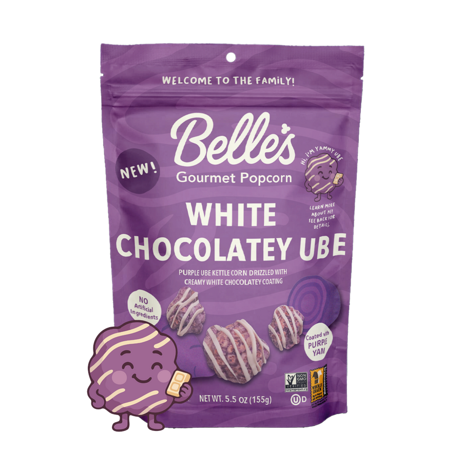 White Chocolatey Ube