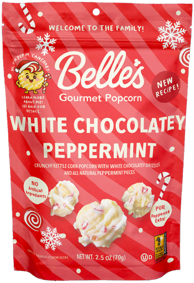 White Chocolatey Peppermint bag